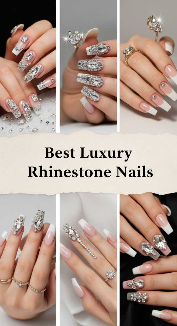 Best Luxury Rhinestone Nails 69eb726cd2beb