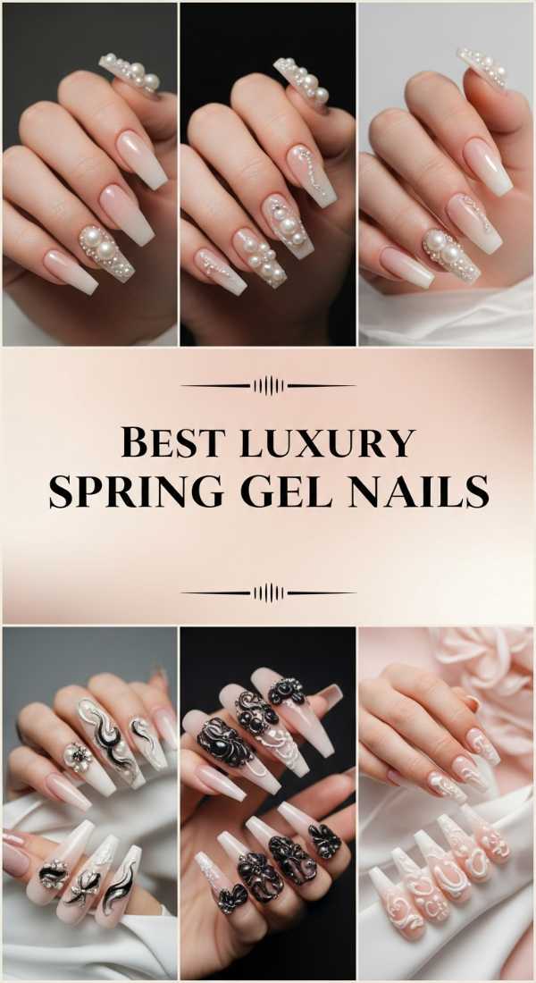 Best Luxury Spring Gel Nails 69ef3c57c462f