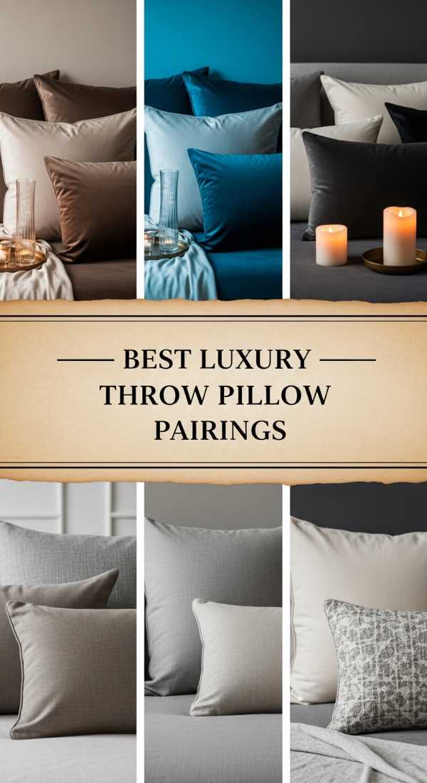 Best Luxury Throw Pillow Pairings 69ed03413c63b