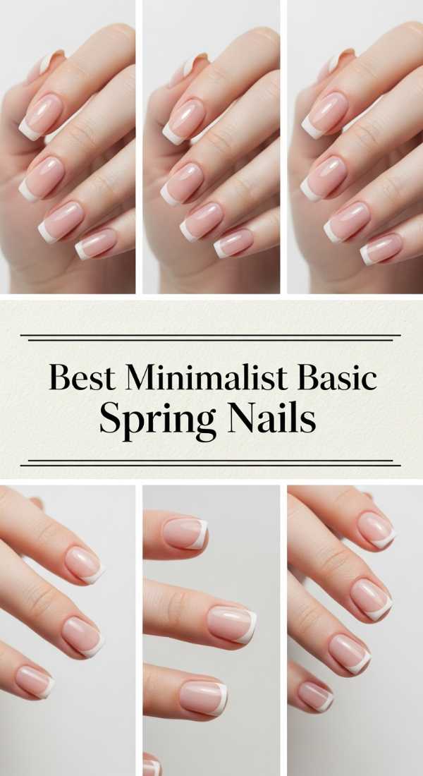 Best Minimalist Basic Spring Nails 69f0cc368178f