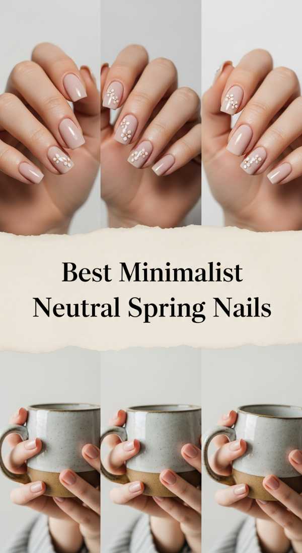 Best Minimalist Neutral Spring Nails 69e9ccef14d4d