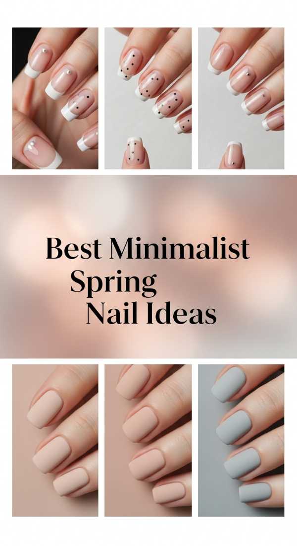 Best Minimalist Spring Nail Ideas 69df1ba9bdcaf