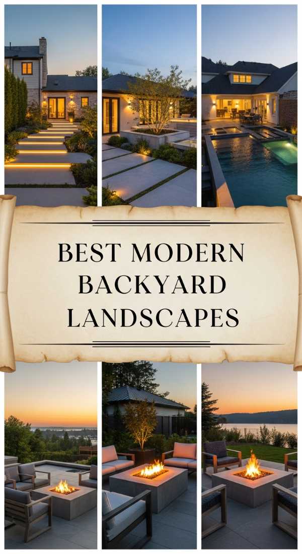 Best Modern Backyard Landscapes 69e777a6bfddb