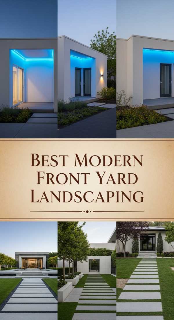 Best Modern Front Yard Landscaping 69df43d77061b