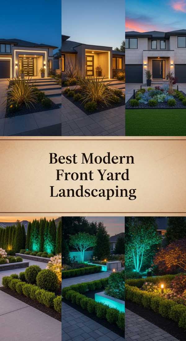 Best Modern Front Yard Landscaping 69efa261e8138