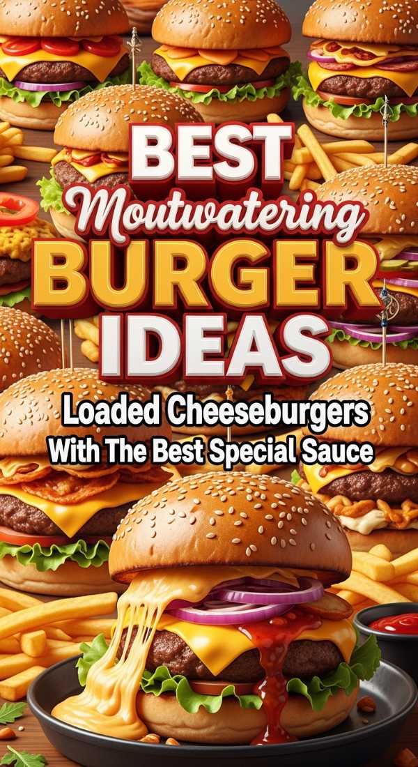Best Mouthwatering Burger Ideas