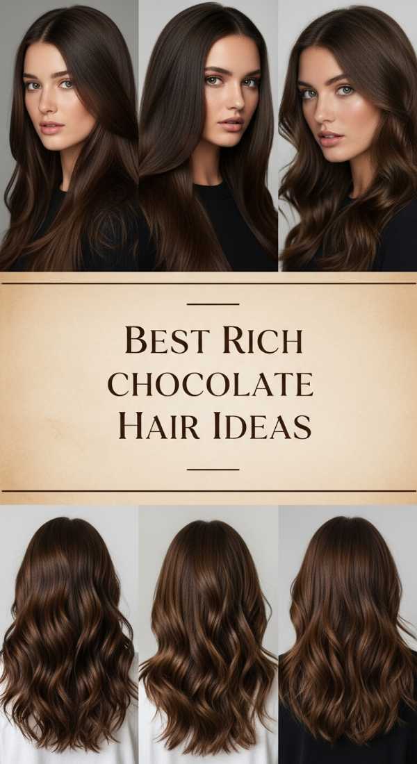 Best Rich Chocolate Hair Ideas 69eceda3aa226