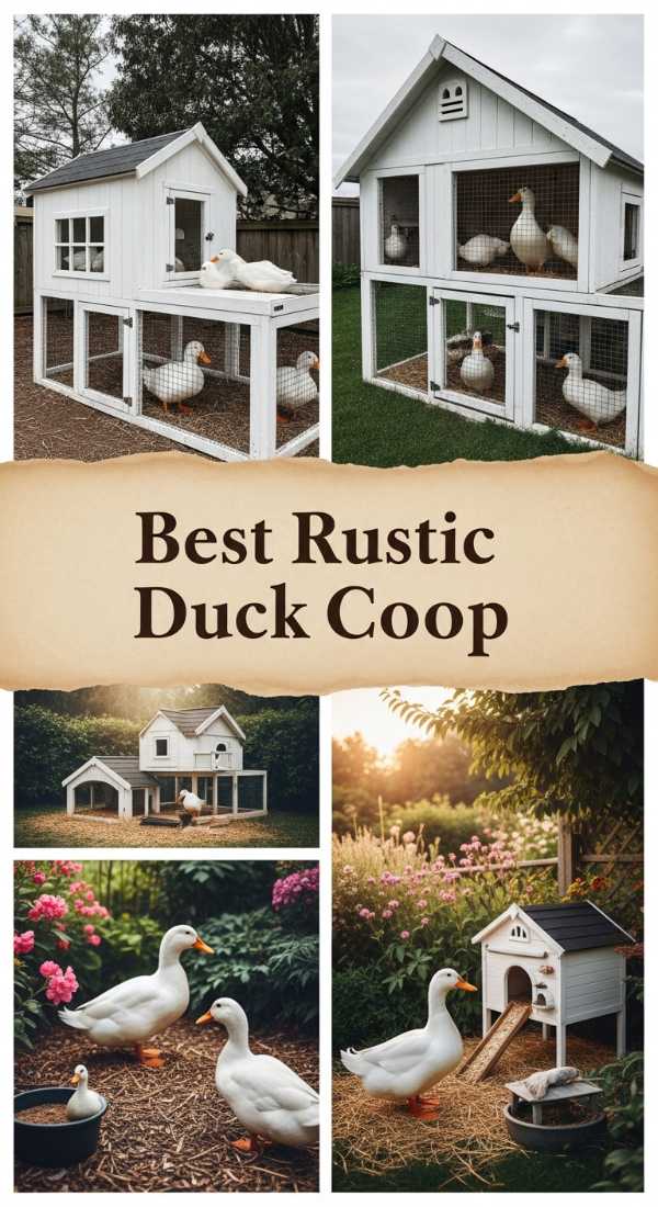 Best Rustic Duck Coops 69df43e139fd2