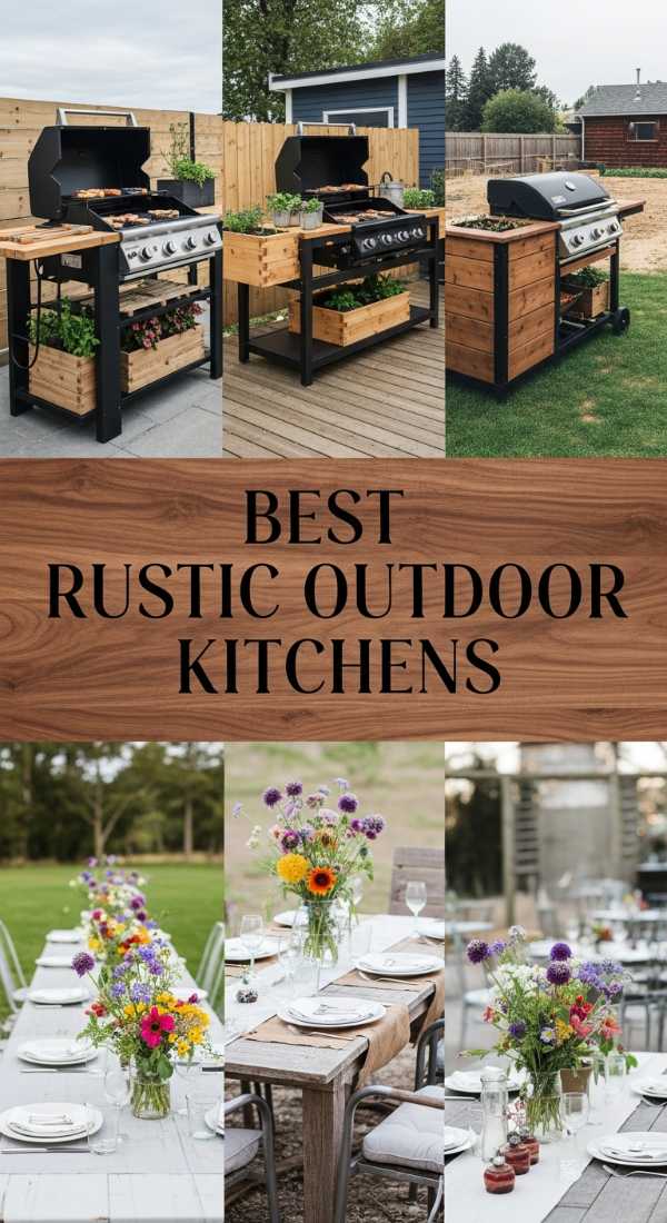Best Rustic Outdoor Kitchens 69efa34ba4dc5