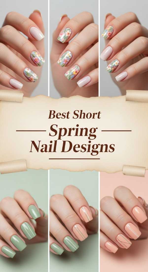Best Short Spring Nail Designs 69e757b96db42