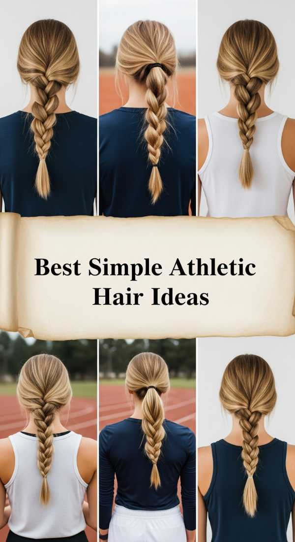 Best Simple Athletic Hair Ideas 69f33d9ac1787