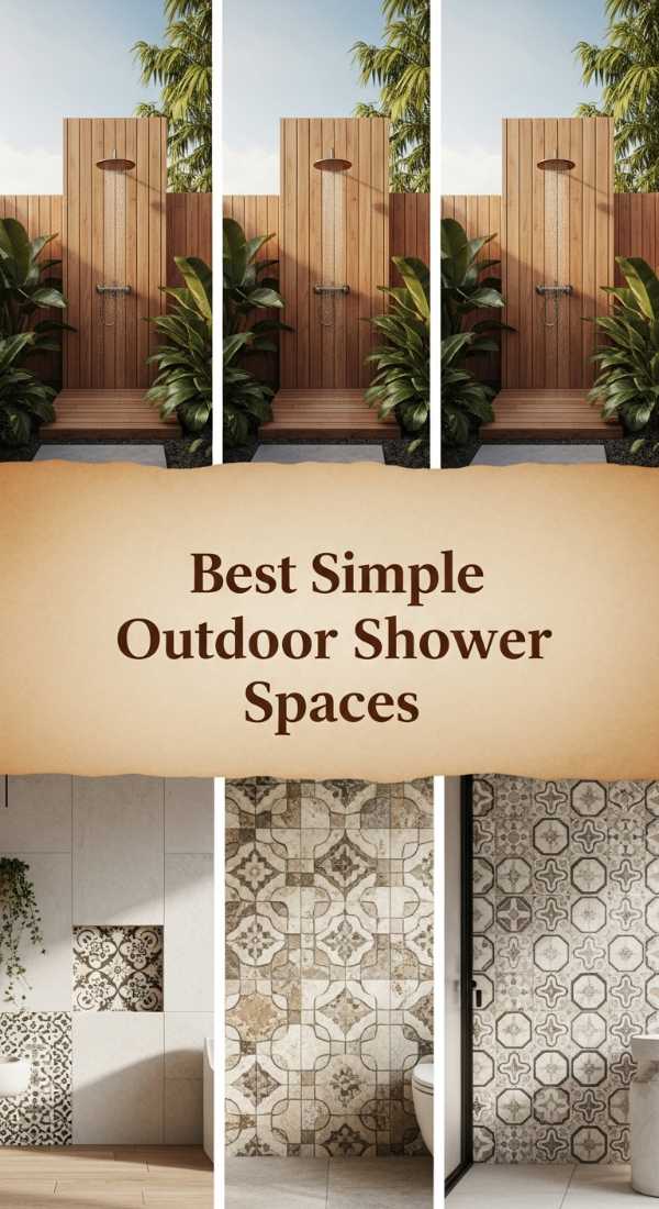 Best Simple Outdoor Shower Spaces 69e51e59acdcb