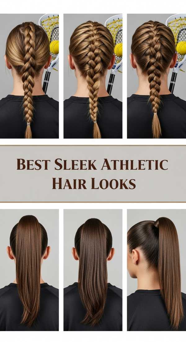 Best Sleek Athletic Hair Looks