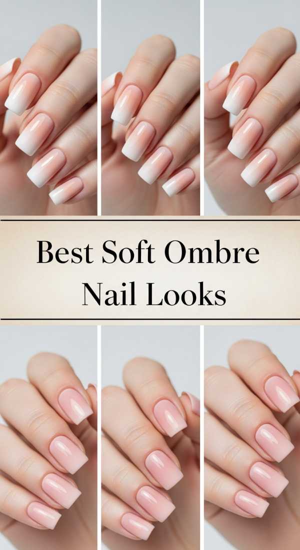 Best Soft Ombre Nail Looks 69e350edb66c5