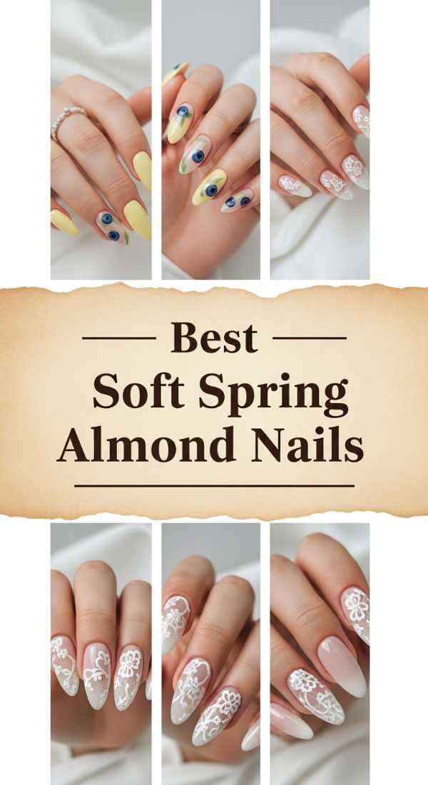 Best Soft Spring Almond Nails 69e72cbe1dbdf