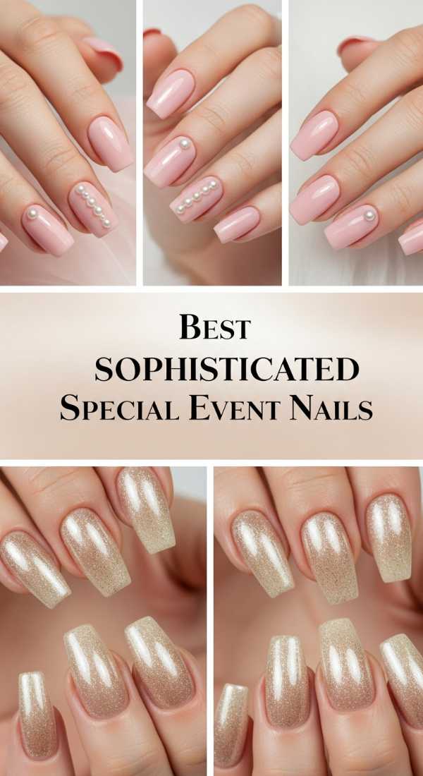 Best Sophisticated Special Event Nails 69e2730f456f3