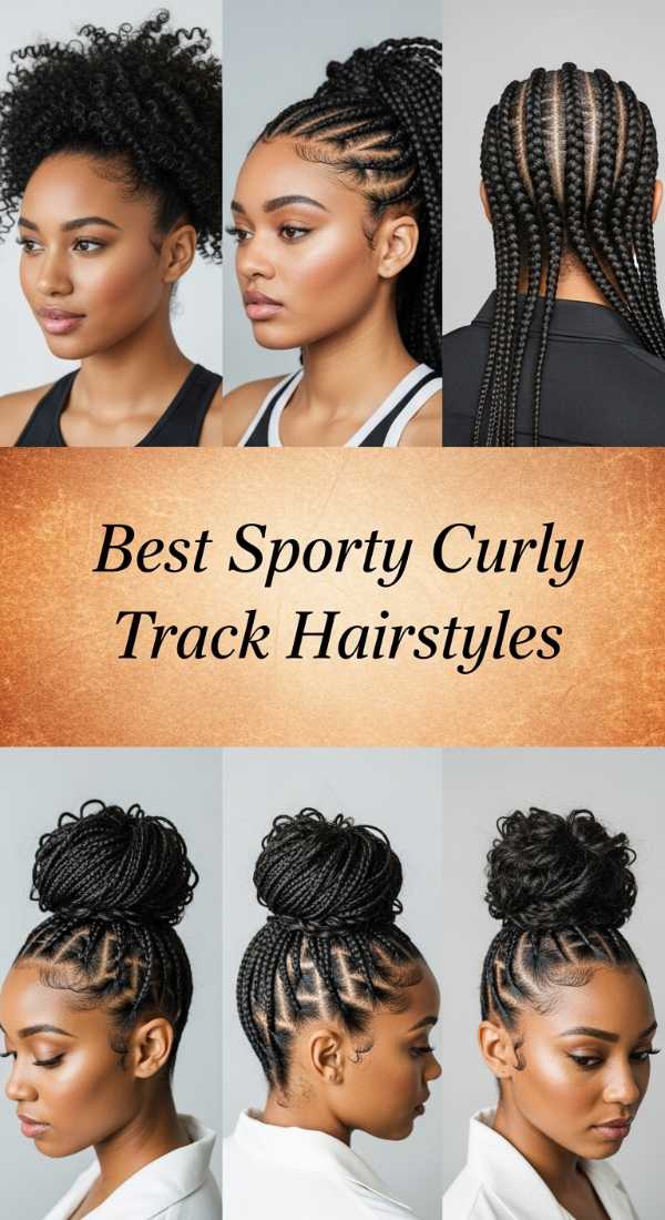 Best Sporty Curly Track Hairstyles 69ef494117b90