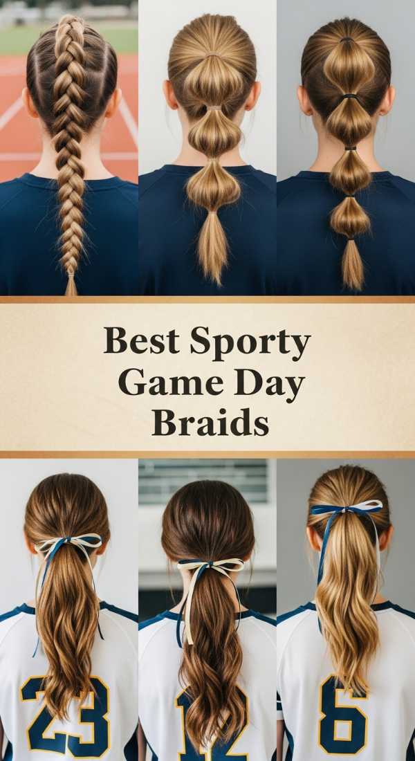 Best Sporty Game Day Braids 69ee51c77ebcf
