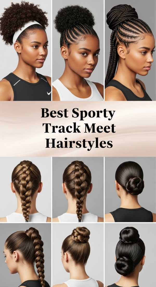 Best Sporty Track Meet Hairstyles 69ef4936215d5