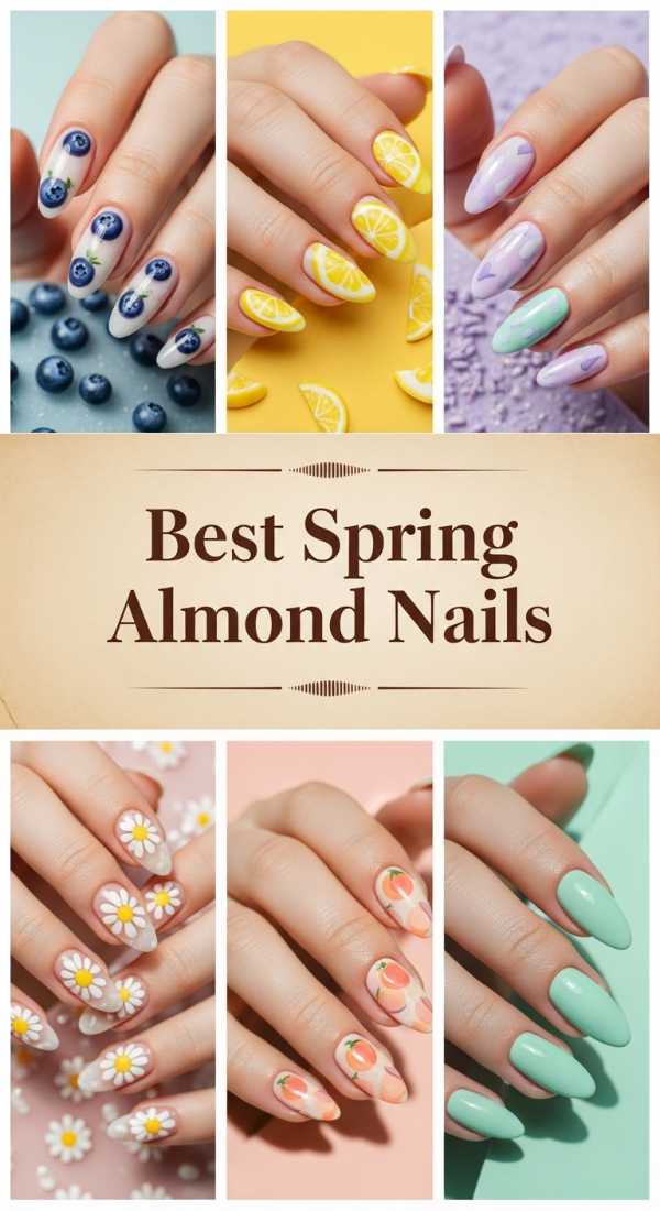 Best Spring Almond Nails 69e72cc908a47