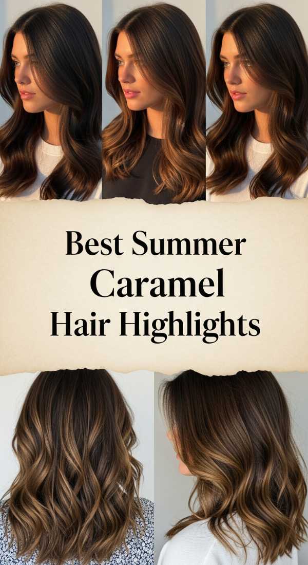 Best Summer Caramel Hair Highlights 69ecef9cc0527