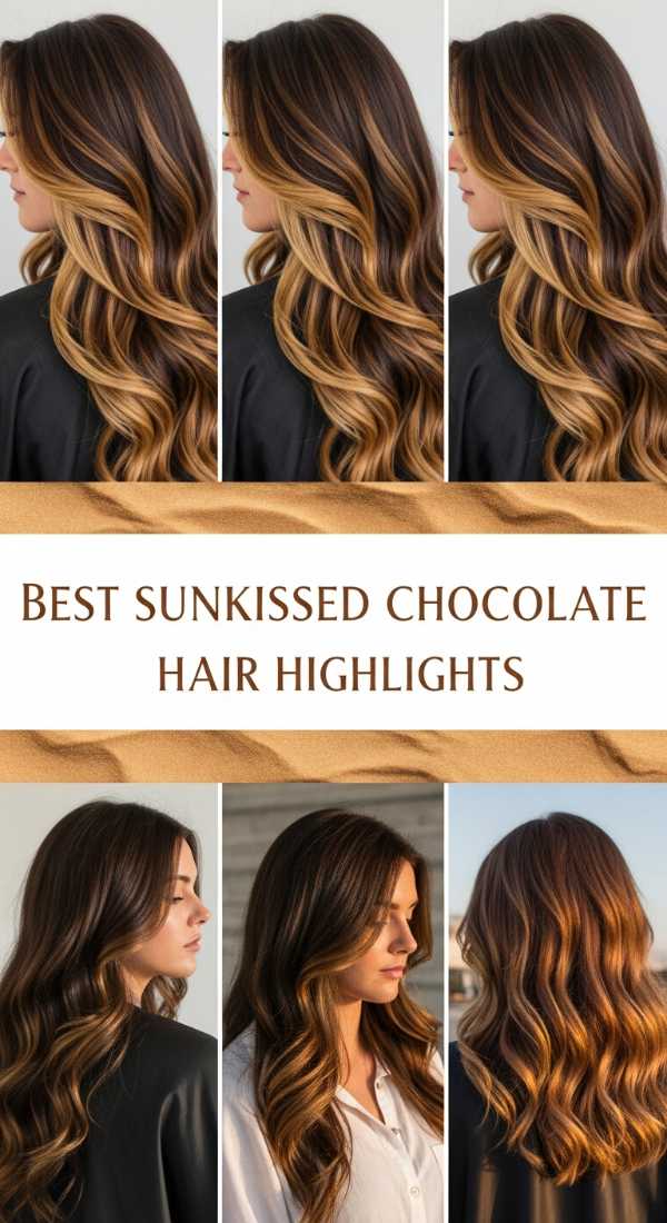 Best Sunkissed Chocolate Hair Highlights 69eced9e97f8b