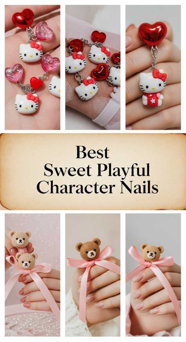 Best Sweet Playful Character Nails 69e350fa831fd