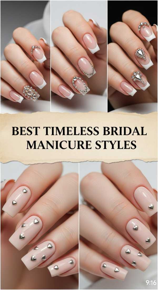 Best Timeless Bridal Manicure Styles 69e4e49e0e365