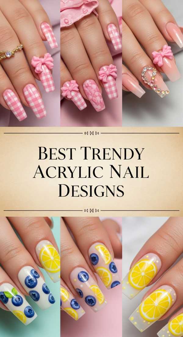 Best Trendy Acrylic Nail Designs 69e72cc66a10f