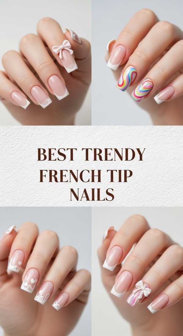 Best Trendy French Tip Nails 69df3abfb7d8b