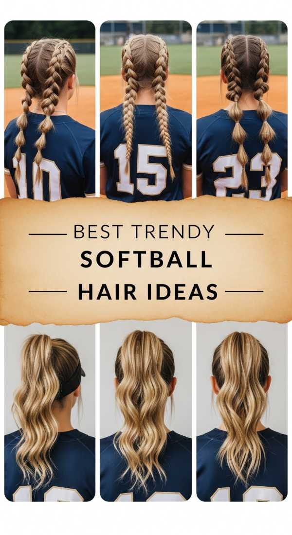 Best Trendy Softball Hair Ideas 69ee53058058b