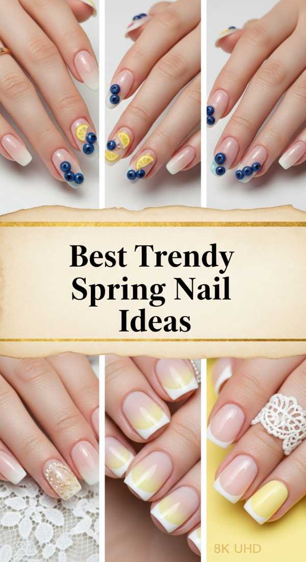Best Trendy Spring Nail Ideas 69ecf8786eec8