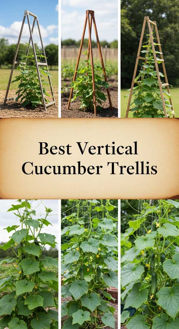 Best Vertical Cucumber Trellis 69df43da93606
