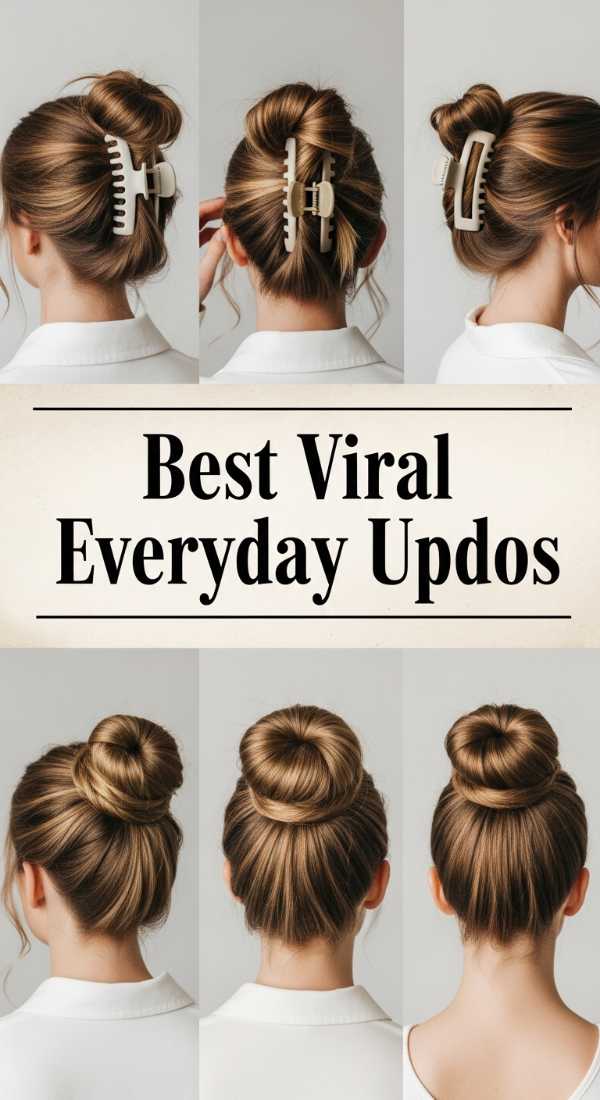 Best Viral Everyday Updos 69e33a0248526