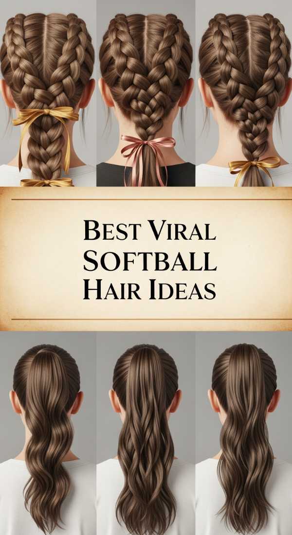 Best Viral Softball Hair Ideas 69ef4a41a1016