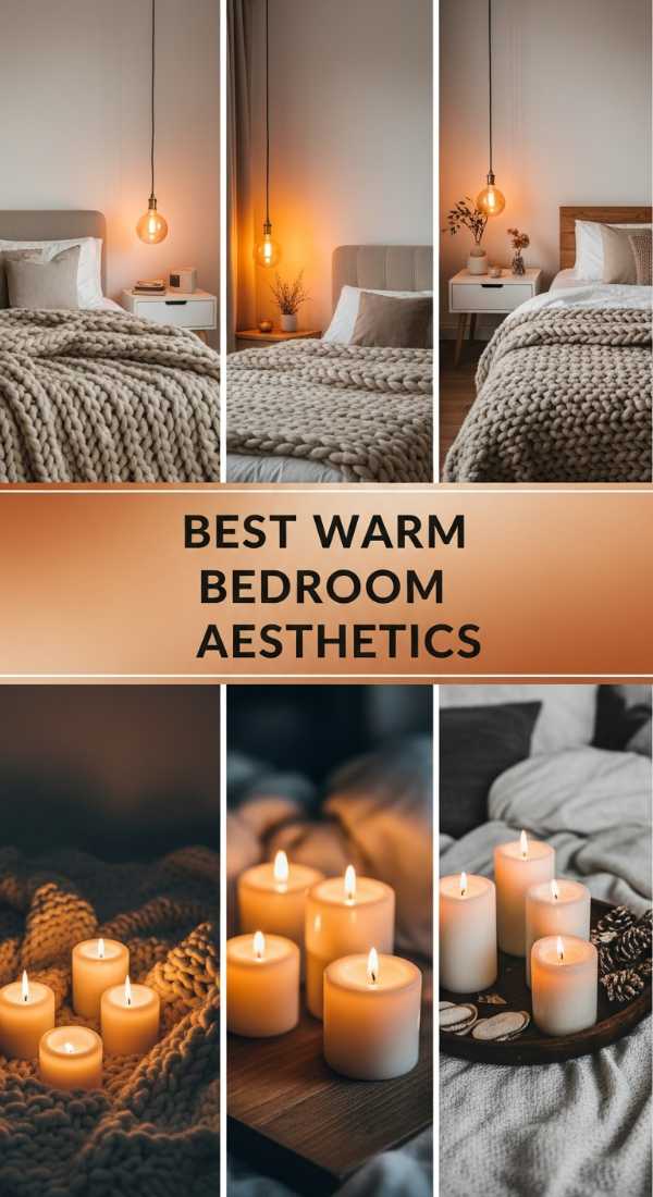Best Warm Bedroom Aesthetics 69e64b7b7634c