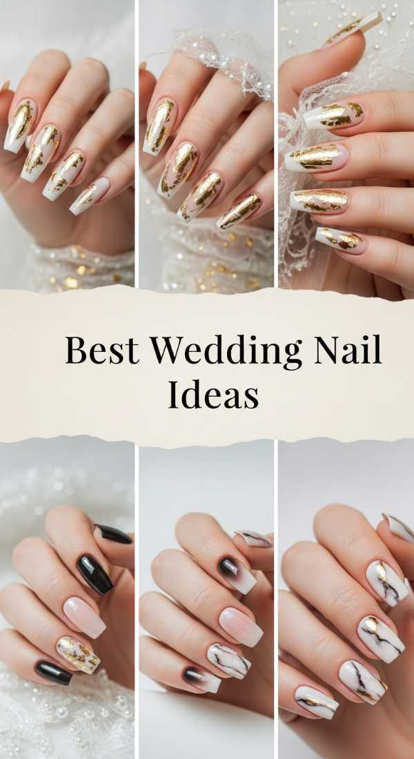 Best Wedding Nail Ideas 69de70802a499