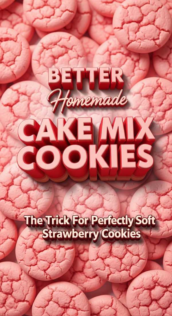 Better Homemade Strawberry Cake Mix Cookies 69eca5412d468