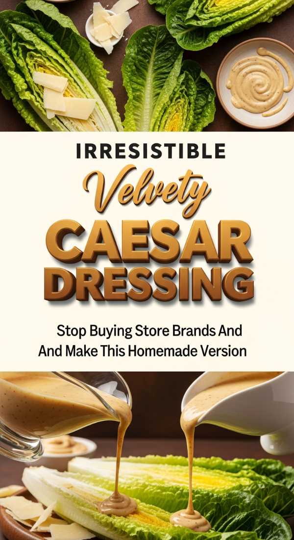 Better Than Restaurant Caesar Salad Dressing