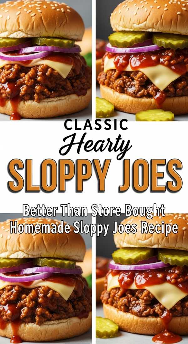Better Than Store Bought Homemade Sloppy Joes Recipe 69edb91a1ae01