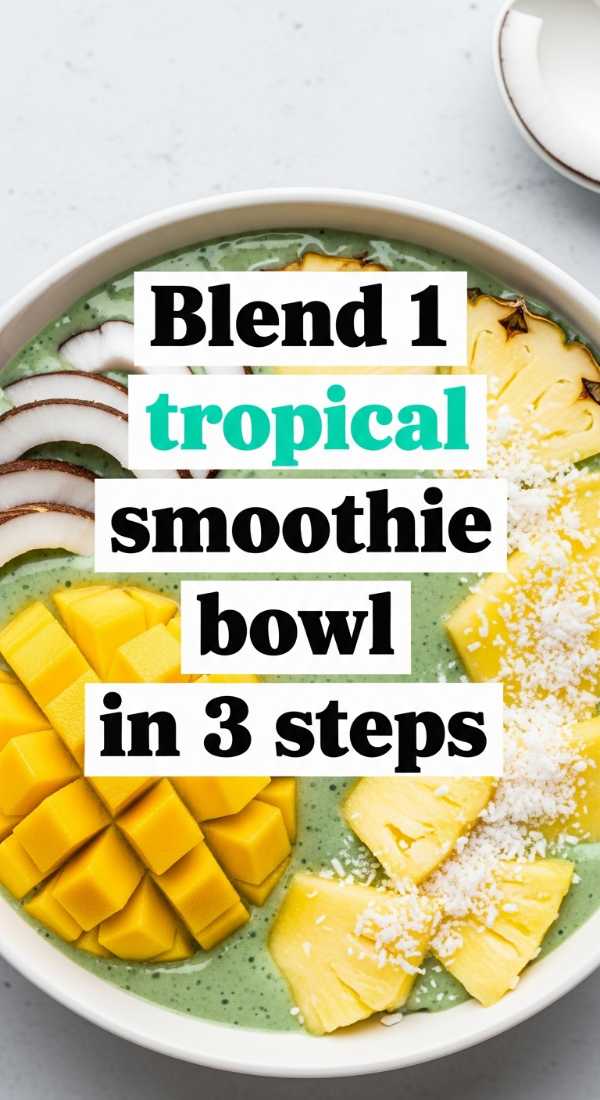 Blend 1 Tropical Smoothie Bowl In 3 Steps 69e9b6dd7ef66