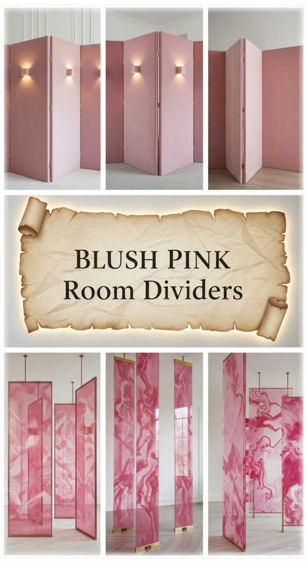 Blush Pink Room Dividers 69e777a122226