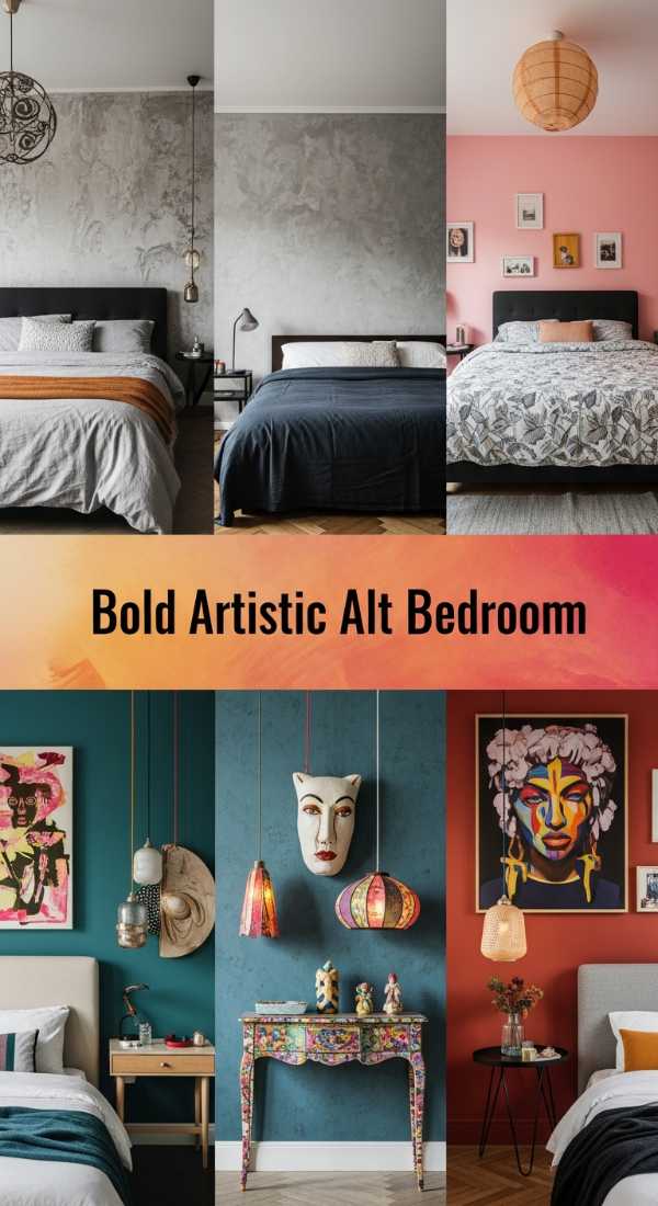 Bold Artistic Alt Bedroom 69e64b808bdac