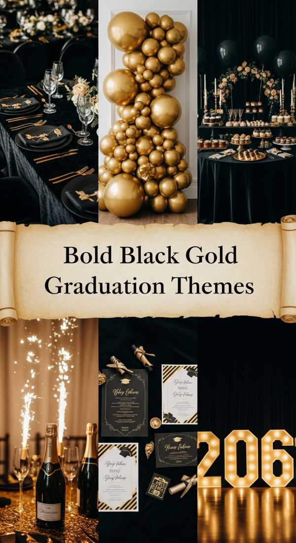 Bold Black Gold Graduation Themes 69e32c46000df