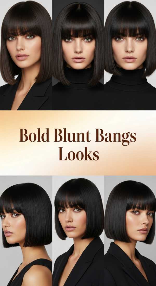 Bold Blunt Bangs Looks 69e742c816e12