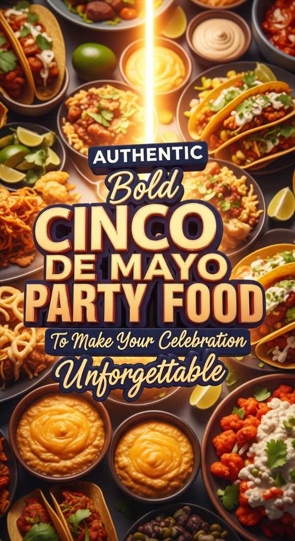 Bold cinco de mayo party food recipes