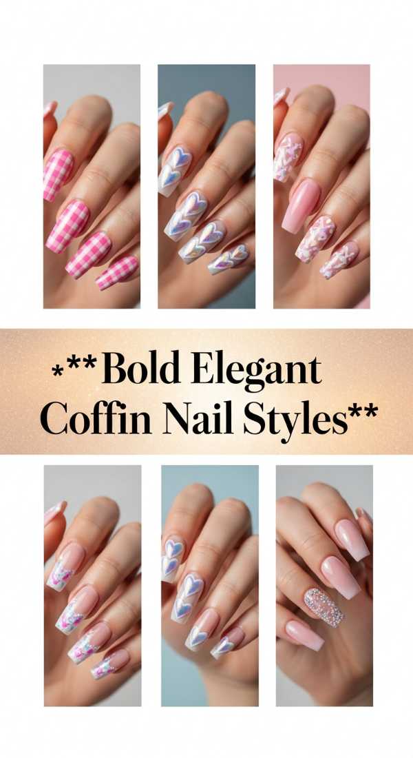 Bold Elegant Coffin Nail Styles 69e72cb3d785d