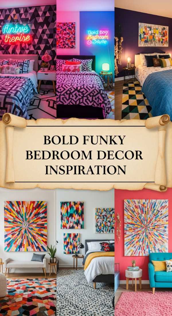 Bold Funky Bedroom Decor Inspiration 69ea60beb76bb