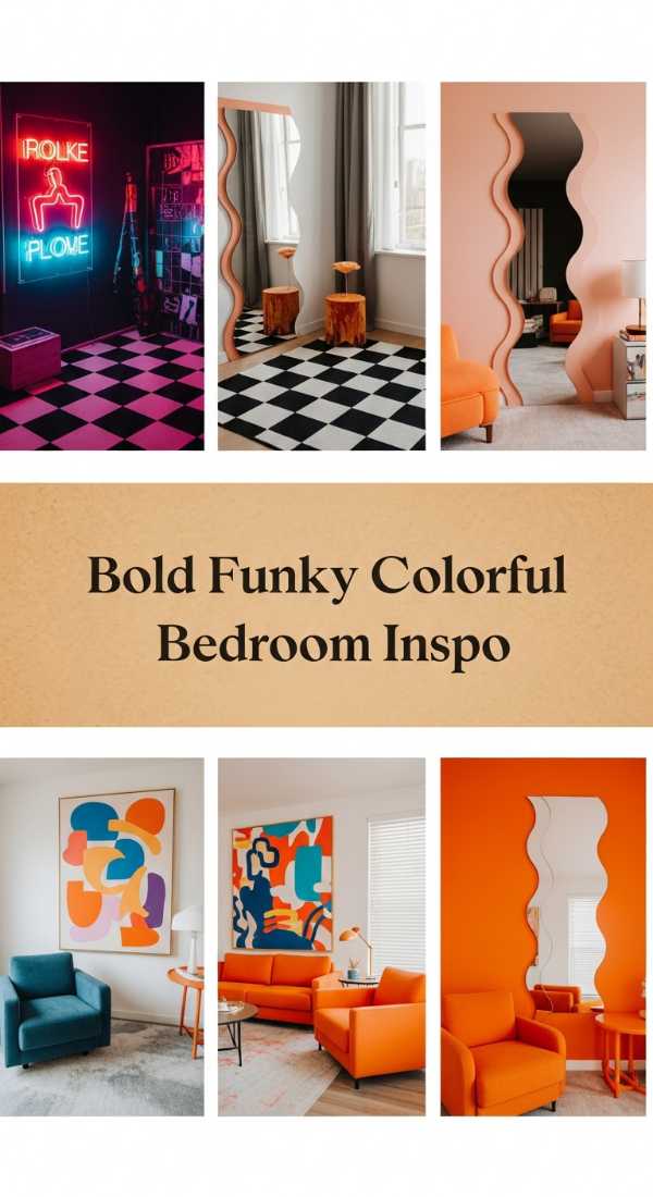 Bold Funky Colorful Bedroom Inspo 69ea60b0be4bd