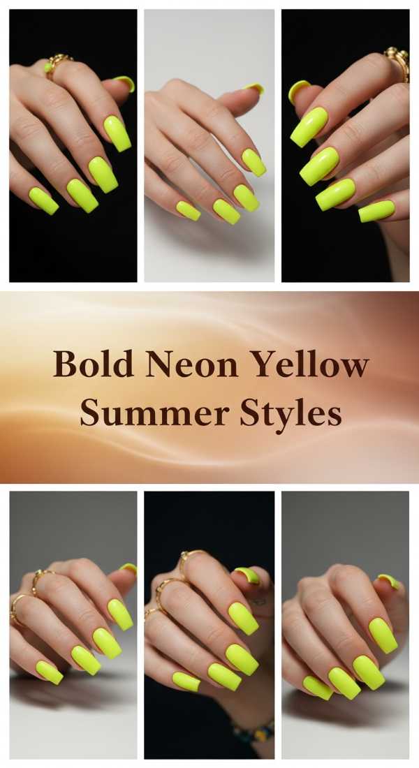 Bold Neon Yellow Summer Styles 69f32d74a6349